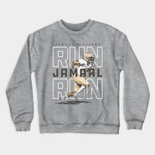 Jamaal Williams New Orleans Run Jamaal Run Crewneck Sweatshirt